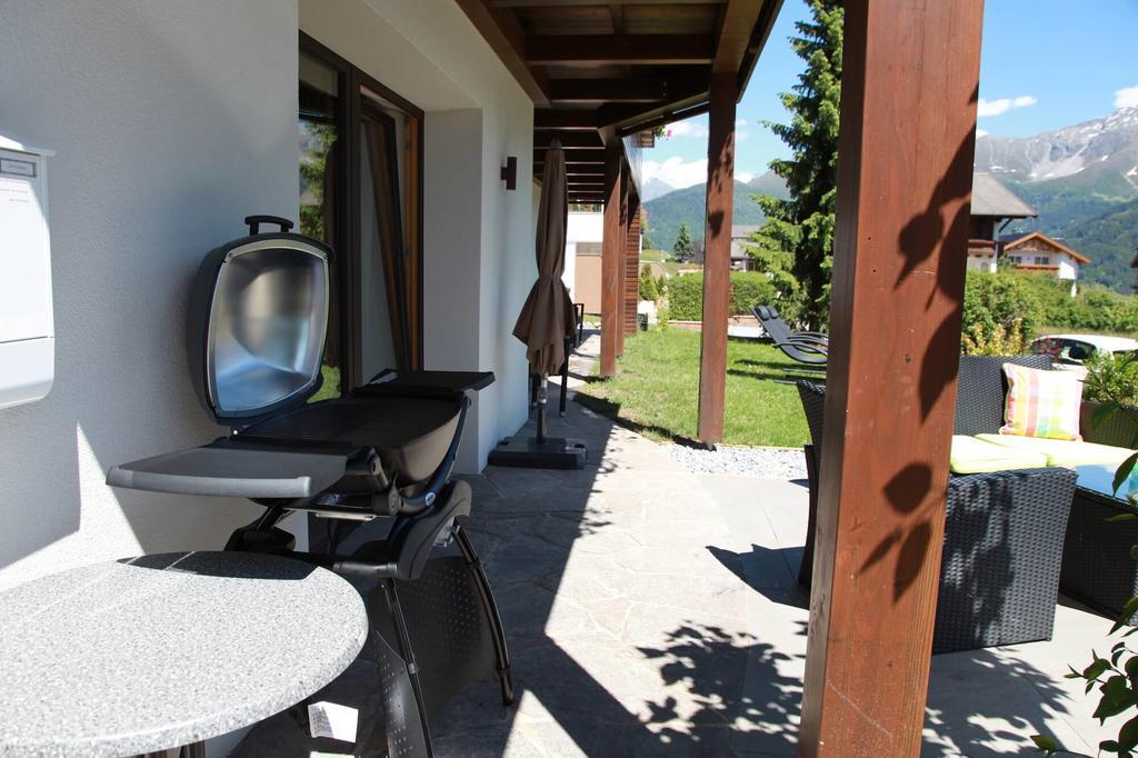 Slow Living Suite - Ferienwohnung Mit Privater Sauna & Garten Fiss Ngoại thất bức ảnh